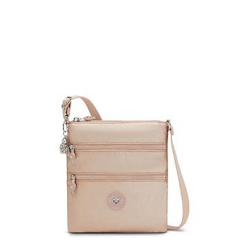 Kipling Keiko Metallic Crossbody Mini Tasker Guld | DK 1335GS